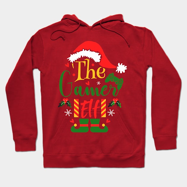 The Gamers Elf Hoodie by CreatenewARTees